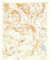 Avawatz Mountains California Historical topographic map, 1:250000 scale, 1 X 1 Degree, Year 1933