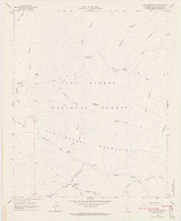 Bald Mountain California Historical topographic map, 1:24000 scale, 7.5 X 7.5 Minute, Year 1964