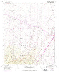 Baldy Mesa California Historical topographic map, 1:24000 scale, 7.5 X 7.5 Minute, Year 1956