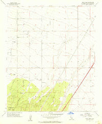 Baldy Mesa California Historical topographic map, 1:24000 scale, 7.5 X 7.5 Minute, Year 1956