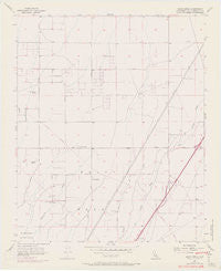 Baldy Mesa California Historical topographic map, 1:24000 scale, 7.5 X 7.5 Minute, Year 1956