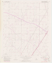 Baldy Mesa California Historical topographic map, 1:24000 scale, 7.5 X 7.5 Minute, Year 1956