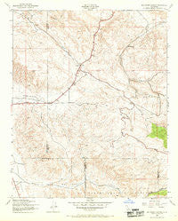 Ballinger Canyon California Historical topographic map, 1:24000 scale, 7.5 X 7.5 Minute, Year 1943