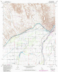 Bard California Historical topographic map, 1:24000 scale, 7.5 X 7.5 Minute, Year 1965