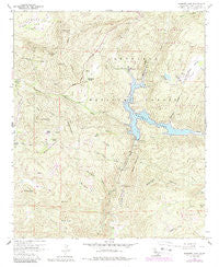 Barrett Lake California Historical topographic map, 1:24000 scale, 7.5 X 7.5 Minute, Year 1960
