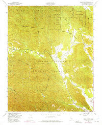 Bear Canyon California Historical topographic map, 1:24000 scale, 7.5 X 7.5 Minute, Year 1949