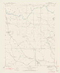 Bear Valley California Historical topographic map, 1:24000 scale, 7.5 X 7.5 Minute, Year 1947