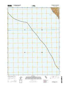 Bear Harbor OE W California Current topographic map, 1:24000 scale, 7.5 X 7.5 Minute, Year 2015