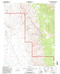 Bee Springs Canyon California Historical topographic map, 1:24000 scale, 7.5 X 7.5 Minute, Year 1994
