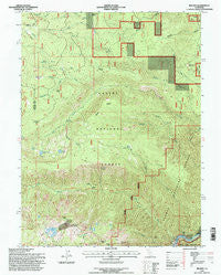 Belden California Historical topographic map, 1:24000 scale, 7.5 X 7.5 Minute, Year 1995