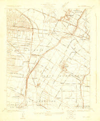 Bell California Historical topographic map, 1:24000 scale, 7.5 X 7.5 Minute, Year 1923