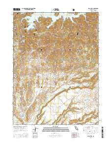 Bella Vista California Current topographic map, 1:24000 scale, 7.5 X 7.5 Minute, Year 2015