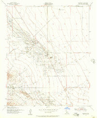 Belridge California Historical topographic map, 1:24000 scale, 7.5 X 7.5 Minute, Year 1953