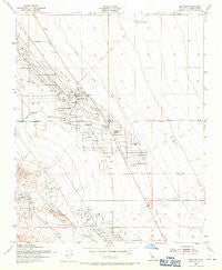 Belridge California Historical topographic map, 1:24000 scale, 7.5 X 7.5 Minute, Year 1953