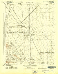 Belridge California Historical topographic map, 1:31680 scale, 7.5 X 7.5 Minute, Year 1943