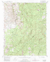 Ben Hur California Historical topographic map, 1:24000 scale, 7.5 X 7.5 Minute, Year 1947