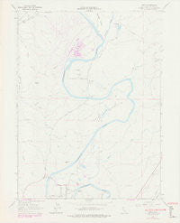 Bend California Historical topographic map, 1:24000 scale, 7.5 X 7.5 Minute, Year 1965
