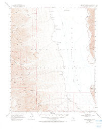 Bennetts Well California Historical topographic map, 1:62500 scale, 15 X 15 Minute, Year 1952