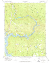 Berry Creek California Historical topographic map, 1:24000 scale, 7.5 X 7.5 Minute, Year 1970