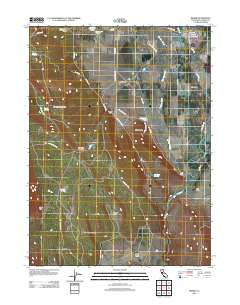 Bieber California Historical topographic map, 1:24000 scale, 7.5 X 7.5 Minute, Year 2012