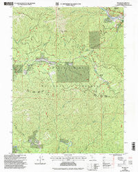 Big Bar California Historical topographic map, 1:24000 scale, 7.5 X 7.5 Minute, Year 1998