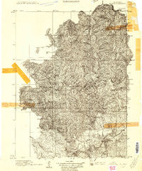 Big Bar California Historical topographic map, 1:96000 scale, 30 X 30 Minute, Year 1909