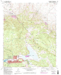 Big Bear City California Historical topographic map, 1:24000 scale, 7.5 X 7.5 Minute, Year 1971
