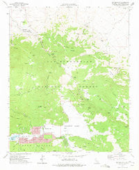 Big Bear City California Historical topographic map, 1:24000 scale, 7.5 X 7.5 Minute, Year 1971