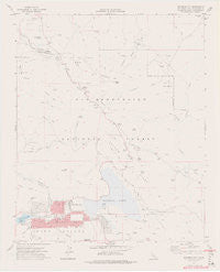 Big Bear City California Historical topographic map, 1:24000 scale, 7.5 X 7.5 Minute, Year 1971
