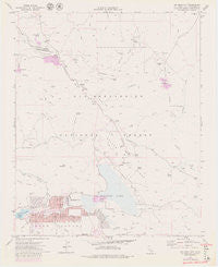 Big Bear City California Historical topographic map, 1:24000 scale, 7.5 X 7.5 Minute, Year 1971