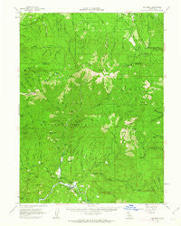 Big Bend California Historical topographic map, 1:62500 scale, 15 X 15 Minute, Year 1961
