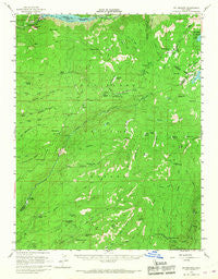 Big Meadow California Historical topographic map, 1:62500 scale, 15 X 15 Minute, Year 1956