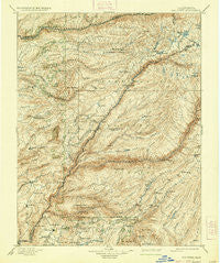Big Trees California Historical topographic map, 1:125000 scale, 30 X 30 Minute, Year 1901