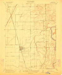 Biggs California Historical topographic map, 1:31680 scale, 7.5 X 7.5 Minute, Year 1912