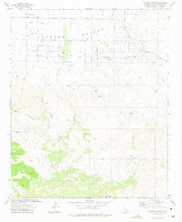 Bighorn Canyon California Historical topographic map, 1:24000 scale, 7.5 X 7.5 Minute, Year 1972