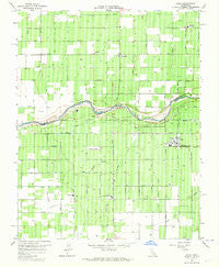 Biola California Historical topographic map, 1:24000 scale, 7.5 X 7.5 Minute, Year 1963