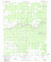 Biola California Historical topographic map, 1:24000 scale, 7.5 X 7.5 Minute, Year 1963