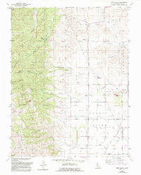 Bird Valley California Historical topographic map, 1:24000 scale, 7.5 X 7.5 Minute, Year 1959