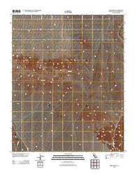 Bird Spring California Historical topographic map, 1:24000 scale, 7.5 X 7.5 Minute, Year 2012