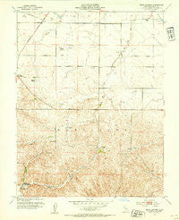 Birds Landing California Historical topographic map, 1:24000 scale, 7.5 X 7.5 Minute, Year 1953