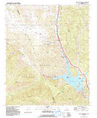 Black Mountain California Historical topographic map, 1:24000 scale, 7.5 X 7.5 Minute, Year 1991