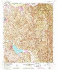 Black Star Canyon California Historical topographic map, 1:24000 scale, 7.5 X 7.5 Minute, Year 1967