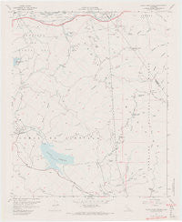 Black Star Canyon California Historical topographic map, 1:24000 scale, 7.5 X 7.5 Minute, Year 1967