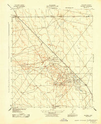 Blackwell California Historical topographic map, 1:31680 scale, 7.5 X 7.5 Minute, Year 1943