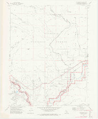 Blairsden California Historical topographic map, 1:24000 scale, 7.5 X 7.5 Minute, Year 1972