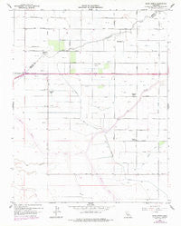 Bliss Ranch California Historical topographic map, 1:24000 scale, 7.5 X 7.5 Minute, Year 1960