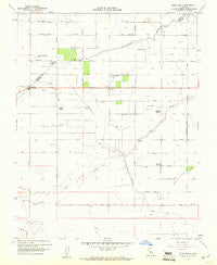 Bliss Ranch California Historical topographic map, 1:24000 scale, 7.5 X 7.5 Minute, Year 1960