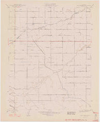 Bliss Ranch California Historical topographic map, 1:24000 scale, 7.5 X 7.5 Minute, Year 1948