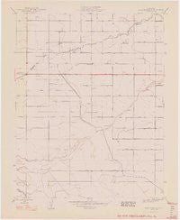 Bliss Ranch California Historical topographic map, 1:24000 scale, 7.5 X 7.5 Minute, Year 1948