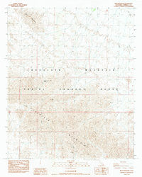 Blue Mountain California Historical topographic map, 1:24000 scale, 7.5 X 7.5 Minute, Year 1988